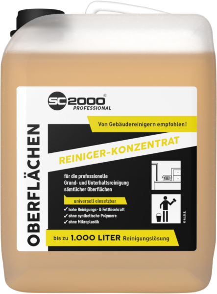 SC 2000 Professional Oberflächenreiniger Reiniger - Konzentrat 10 Liter Kanister
