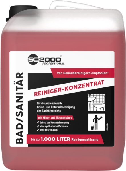 SC 2000 Professional Bad- & Sanitärreiniger 10 Liter Kanister