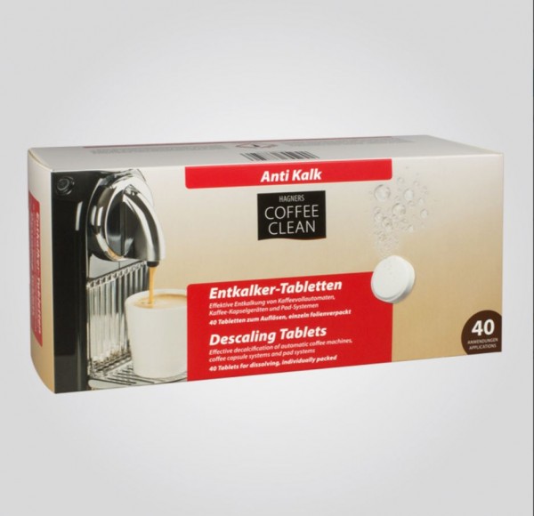 Anti Kalk Coffee Clean 40 Tabletten